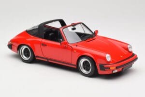 Porsche 911 930 Carrera Targa 3.2 Guards Red Minichamps 1:18 100063061 Kov – obrázok 7 z 9
