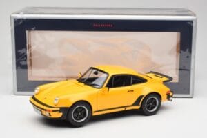 Porsche 911 930 Turbo 3.0 Žltý Norev 1:18 187579 Kov – obrázok 8 z 8