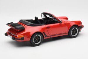Porsche 911 930 Turbo Kabriolet Červený Norev 1:18 187664 Kov – obrázok 3 z 8