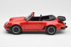 Porsche 911 930 Turbo Kabriolet Červený Norev 1:18 187664 Kov – obrázok 4 z 8