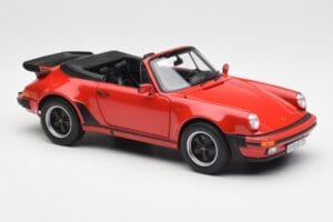 Porsche 911 930 Turbo Kabriolet Červený Norev 1:18 187664 Kov – obrázok 6 z 8
