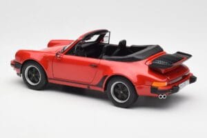 Porsche 911 930 Turbo Kabriolet Červený Norev 1:18 187664 Kov – obrázok 7 z 8