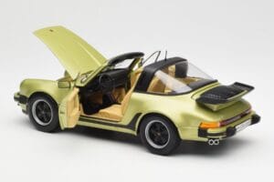 Porsche 911 930 Turbo Targa Zelený Metalická Norev 1:18 187526 Kov – obrázok 7 z 10
