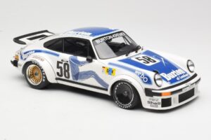Porsche 911 934 #58 B. Wollek / P. Gurdjian Kremer Racing Winners Group 4 24 Hours of Le Mans 1977 Minichamps 1:18 155776458  – obrázok 4 z 6