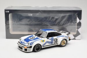Porsche 911 934 #58 B. Wollek / P. Gurdjian Kremer Racing Winners Group 4 24 Hours of Le Mans 1977 Minichamps 1:18 155776458  – obrázok 6 z 6