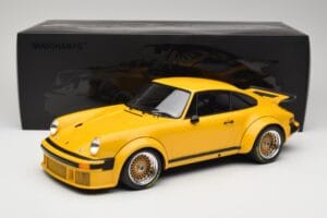 Porsche 911 934 RSR Žltý 1976 Minichamps 1:12 125766401 Kov – obrázok 6 z 6