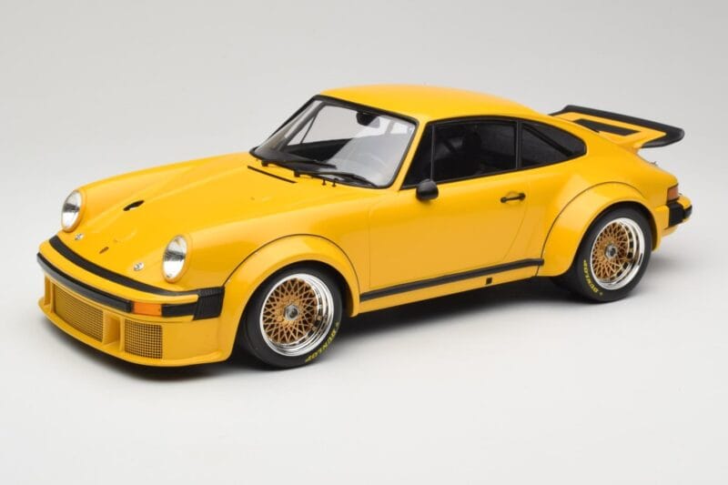 Porsche 911 934 RSR Žltý 1976 Minichamps 1:12 125766401 Kov