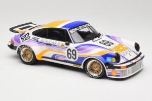Porsche 911 934 Schiller Racing Team #69 R. Haldi / H. Vetsch 24 Hours of Le Mans 1976 Minichamps 1:18 155766469 Kov – obrázok 4 z 6