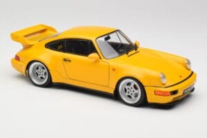 Porsche 911 964 3.8 RS Speed Yellow Solido 1:18 S1803401 Kov – obrázok 5 z 7