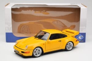 Porsche 911 964 3.8 RS Speed Yellow Solido 1:18 S1803401 Kov – obrázok 7 z 7