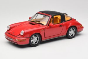 Porsche 911 964 Carrera 2 Targa Červený Anson 1:18 30305-W Kov