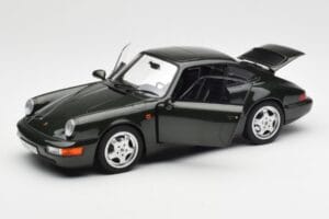 Porsche 911 964 Carrera 4 Zelený Metalická Norev 1:18 187321 Kov – obrázok 2 z 8
