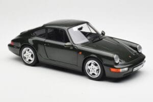 Porsche 911 964 Carrera 4 Zelený Metalická Norev 1:18 187321 Kov – obrázok 6 z 8