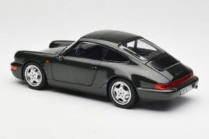 Porsche 911 964 Carrera 4 Zelený Metalická Norev 1:18 187321 Kov – obrázok 7 z 8