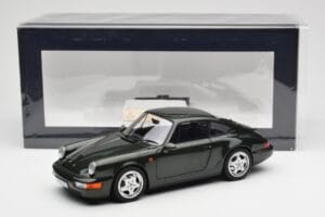 Porsche 911 964 Carrera 4 Zelený Metalická Norev 1:18 187321 Kov – obrázok 8 z 8