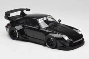 Porsche 911 964 RWB Čierny GT Spirit 1:18 GTS005KJ Živica – obrázok 4 z 6