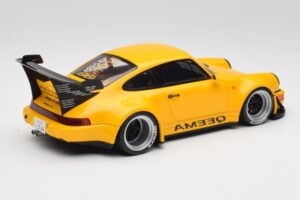 Porsche 911 964 RWB Keema Yellow GT Spirit 1:18 GT492 Živica – obrázok 2 z 6