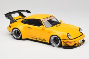 Porsche 911 964 RWB Keema Yellow GT Spirit 1:18 GT492 Živica – obrázok 4 z 6