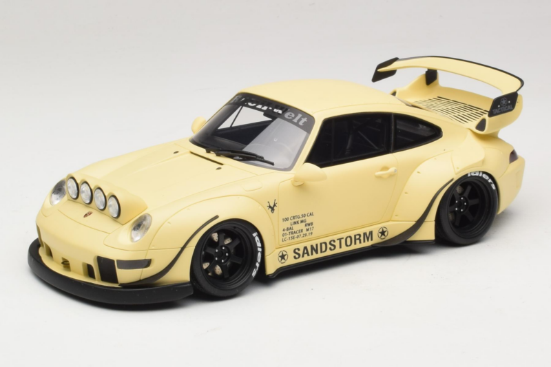 Porsche 911 964 RWB Sandstorm Beige GT Spirit 1:18 GT566 Živica