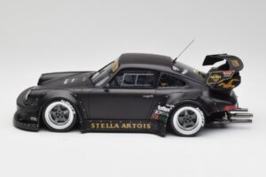 Porsche 911 964 RWB Stella Artois Bumper Delete GT Spirit 1:18 GT918 Živica – obrázok 3 z 6