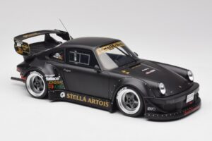 Porsche 911 964 RWB Stella Artois Bumper Delete GT Spirit 1:18 GT918 Živica – obrázok 4 z 6