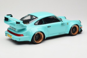 Porsche 911 964 RWB Tiffany GT Spirit 1:12 GT951 Živica – obrázok 2 z 6
