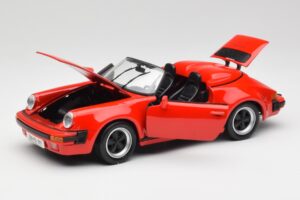 Porsche 911 964 Speedster Červený Maisto 1:18 37800-M2 Kov – obrázok 2 z 8