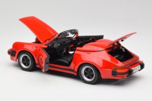 Porsche 911 964 Speedster Červený Maisto 1:18 37800-M2 Kov – obrázok 5 z 8