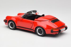 Porsche 911 964 Speedster Červený Maisto 1:18 37800-M2 Kov – obrázok 7 z 8