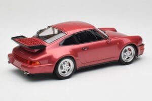 Porsche 911 964 Turbo Červený Minichamps 1:18 155069102 Kov – obrázok 2 z 6