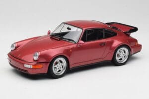 Porsche 911 964 Turbo Červený Minichamps 1:18 155069102 Kov