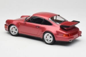 Porsche 911 964 Turbo Červený Minichamps 1:18 155069102 Kov – obrázok 5 z 6