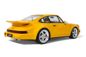 Porsche 911 964 Turbo S Speed Yellow GT Spirit 1:8 GTS801701 Živica – obrázok 2 z 5