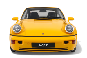 Porsche 911 964 Turbo S Speed Yellow GT Spirit 1:8 GTS801701 Živica – obrázok 4 z 5