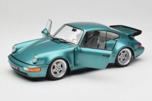 Porsche 911 964 Turbo Wimbledon Green Metallic Solido 1:18 S1803407 Kov – obrázok 2 z 8