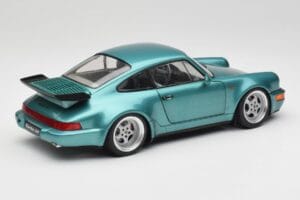 Porsche 911 964 Turbo Wimbledon Green Metallic Solido 1:18 S1803407 Kov – obrázok 3 z 8