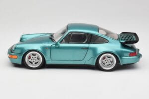 Porsche 911 964 Turbo Wimbledon Green Metallic Solido 1:18 S1803407 Kov – obrázok 4 z 8