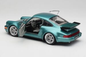Porsche 911 964 Turbo Wimbledon Green Metallic Solido 1:18 S1803407 Kov – obrázok 5 z 8
