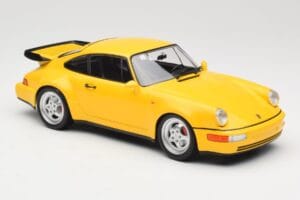 Porsche 911 964 Turbo Žltý Minichamps 1:18 155069100 Kov – obrázok 4 z 6