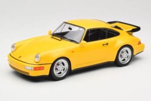 Porsche 911 964 Turbo Žltý Minichamps 1:18 155069100 Kov