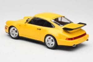 Porsche 911 964 Turbo Žltý Minichamps 1:18 155069100 Kov – obrázok 5 z 6
