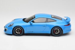Porsche 911 991 Carrera 4S Aerokit Modrý GT Spirit 1:18 GT085 Živica – obrázok 3 z 6