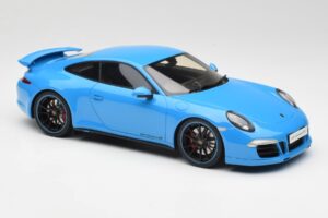 Porsche 911 991 Carrera 4S Aerokit Modrý GT Spirit 1:18 GT085 Živica – obrázok 4 z 6