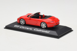 Porsche 911 991 Carrera Kabriolet Červený Minichamps 1:43 WAP0200120C Kov – obrázok 3 z 4