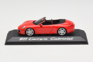 Porsche 911 991 Carrera Kabriolet Červený Minichamps 1:43 WAP0200120C Kov