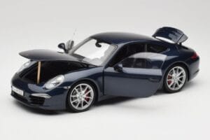 Porsche 911 991 Carrera S Blue Metallic Minichamps 1:18 WAP0210200C Kov – obrázok 2 z 8