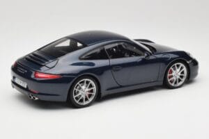 Porsche 911 991 Carrera S Blue Metallic Minichamps 1:18 WAP0210200C Kov – obrázok 3 z 8