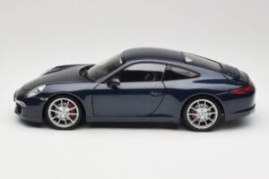 Porsche 911 991 Carrera S Blue Metallic Minichamps 1:18 WAP0210200C Kov – obrázok 4 z 8