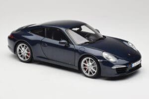 Porsche 911 991 Carrera S Blue Metallic Minichamps 1:18 WAP0210200C Kov – obrázok 6 z 8