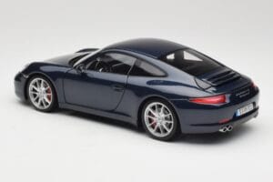 Porsche 911 991 Carrera S Blue Metallic Minichamps 1:18 WAP0210200C Kov – obrázok 7 z 8